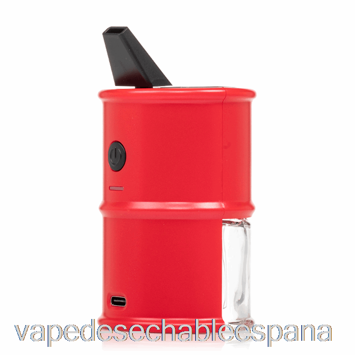 Vape Desechable España Ooze Electro Barril E-rig Ruby ​​red